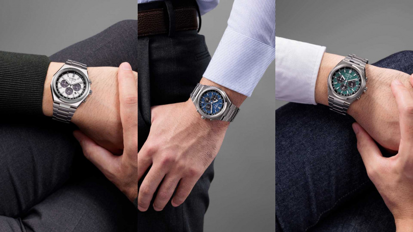 CITIZEN「Zenshin」系列光動能超級鈦TM計時腕錶／21,800元（圖／品牌提供）