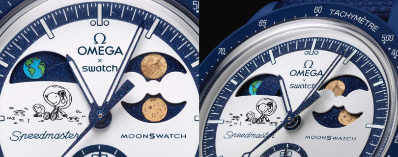 OMEGA X Swatch MISSION TO EARTHPHASE - MOONSHINE GOLD 腕錶／12,150元（圖／品牌提供）