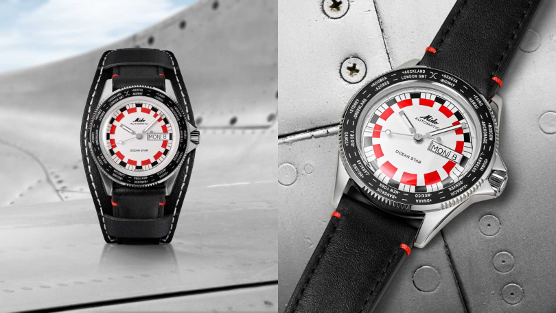MIDO Ocean Star Worldtimer／31,300元（圖／品牌提供）