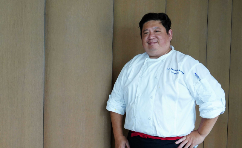 Asia49亞洲料理及酒廊新任主廚余重震。（圖／魏妤靜攝）