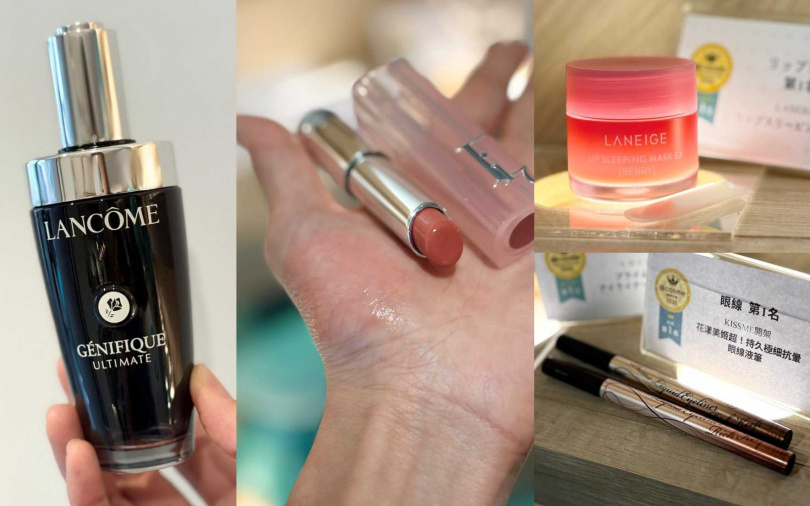 在這回的得獎名單中，共有10款也同時登上日本「@cosme THE BEST COSMETICS AWARDS 2025」，證明好的產品不分地區大家都會支持！（圖／吳雅鈴攝）