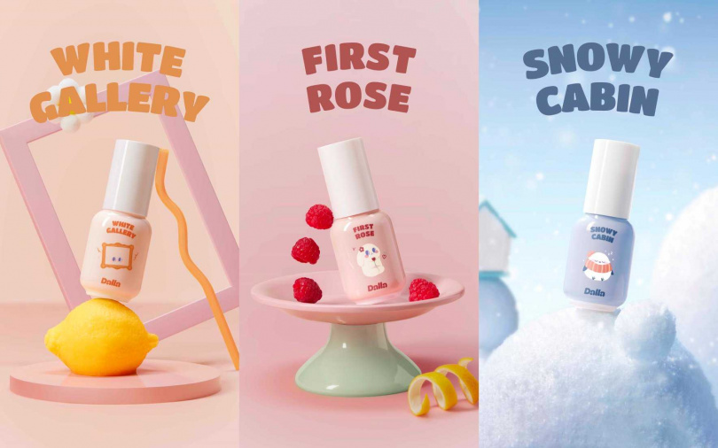 這次Dalla的體香噴霧共推出3種味道,分別是花香木質調的「白色畫廊」、玫瑰氣息的「初見玫瑰」和茶香木質調的「雪之木屋」,其實每款都是清新又好聞,不妨一次全帶以免有選擇障礙症!(圖/品牌提供)