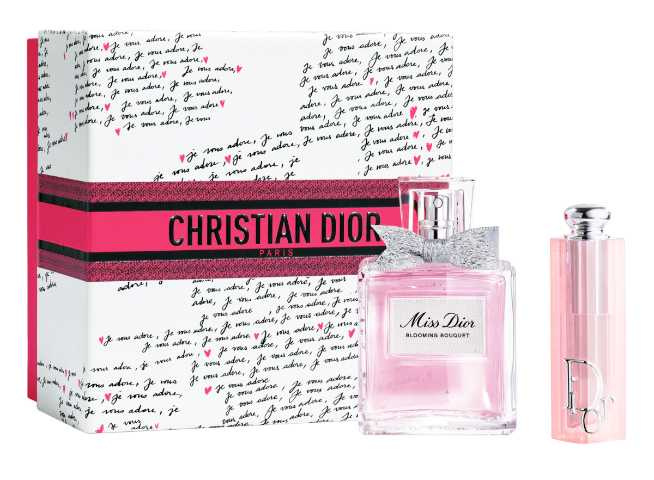 迪奧 花漾迪奧粉漾潤唇組 (限量禮盒版) /5,300元(圖/品牌提供)