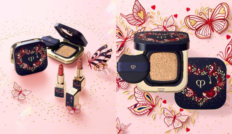 肌膚之鑰 蝶語之愛水潤光采氣墊粉霜 全一式 【殼+蕊】/3,300元(圖/品牌提供)