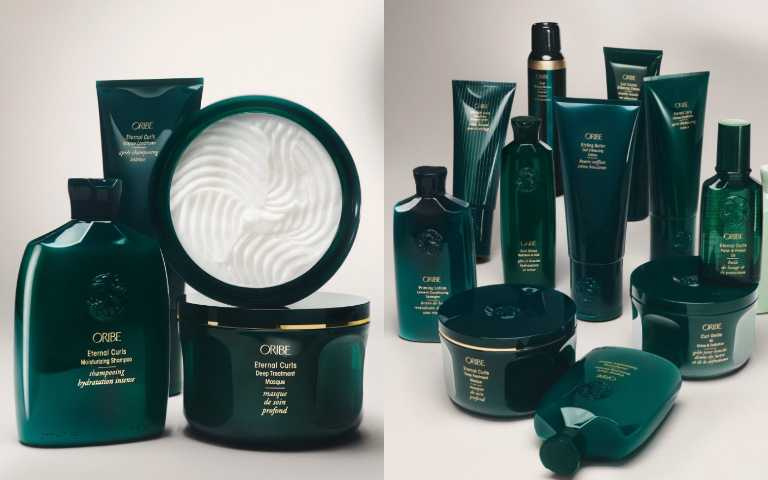 ORIBE  捲髮心計 深層保濕髮膜250ml／2,220元、捲髮心計 控捲打底霜  150ml／1,540元、捲髮心計 塑捲保濕膠 175ml／1,540元（圖／品牌提供）