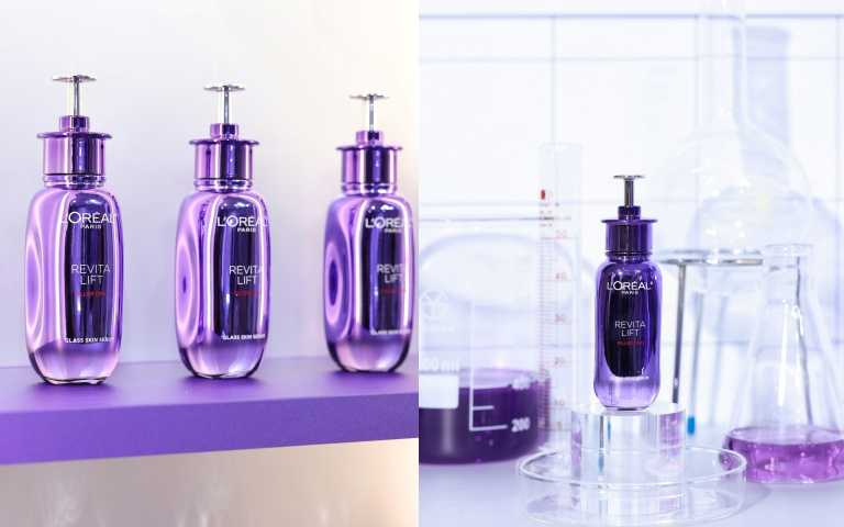 巴黎萊雅 超水光P.D.R.N.修護精華(紫光瓶)30ml/1,599元。(圖/品牌提供)