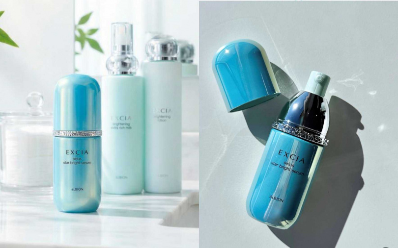 ALBION妃思雅綻白之源星淬激光精華40ml/5,000元(圖/品牌提供、取自vocemagazine IG)