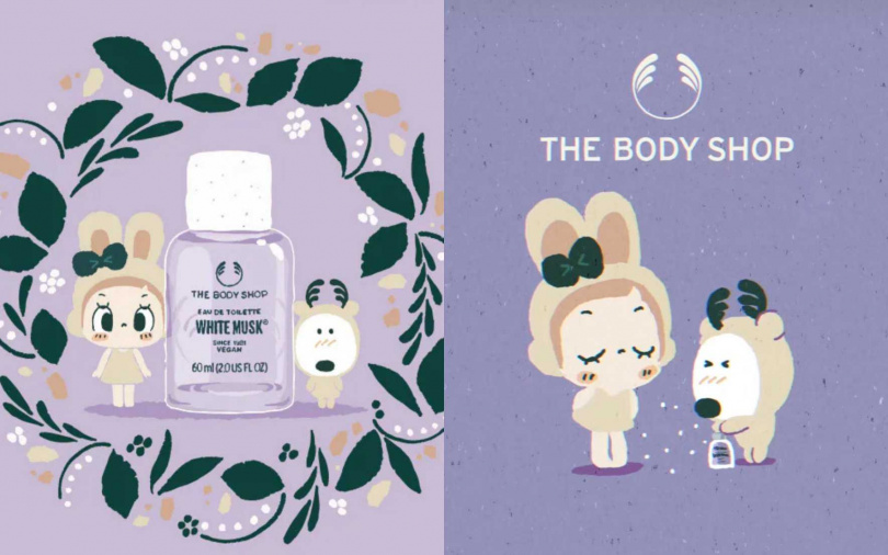 THE BODY SHOP攜手日本療癒IP Lemon & Sugar推出全球獨家聯名,7/21起於全台指定門市開賣。(圖/品牌提供)