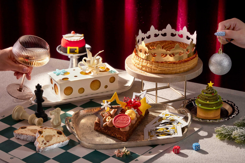 台北喜來登The Deli聖誕商品。(圖/台北喜來登提供)