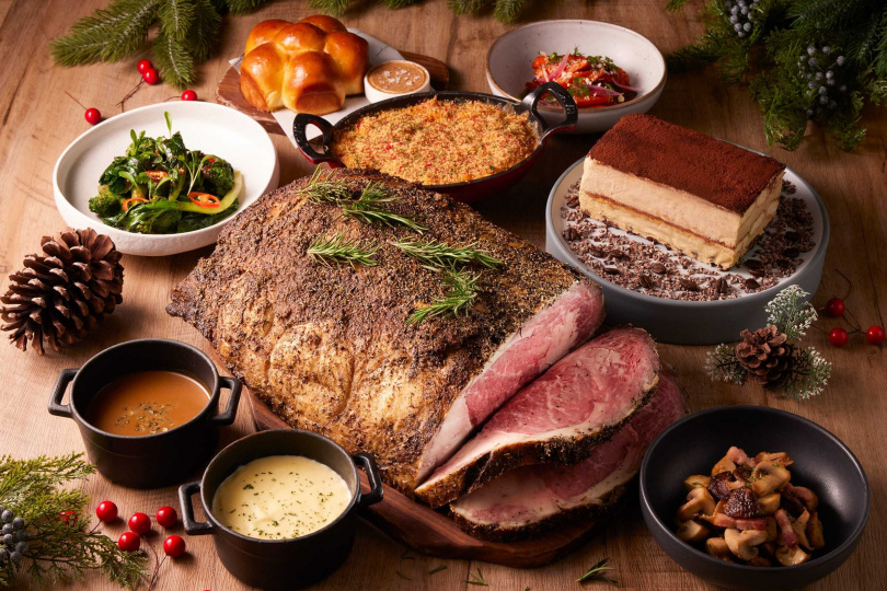 台北寒舍艾美酒店TIPSY Sparrow聖誕套餐。(圖/寒舍艾美提供)