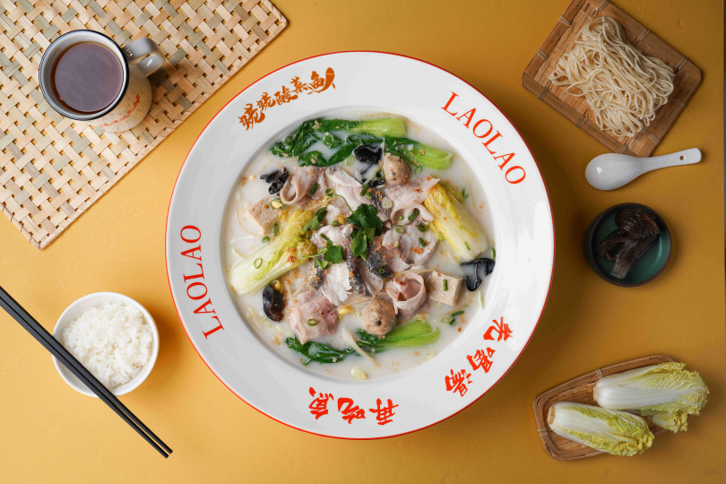 白湯酸菜魚(圖/姥姥酸菜魚提供)