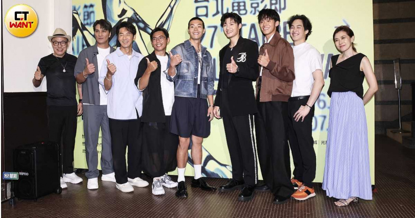 電影《進行曲》預計8月29日在台上映。(圖/焦正德攝)
