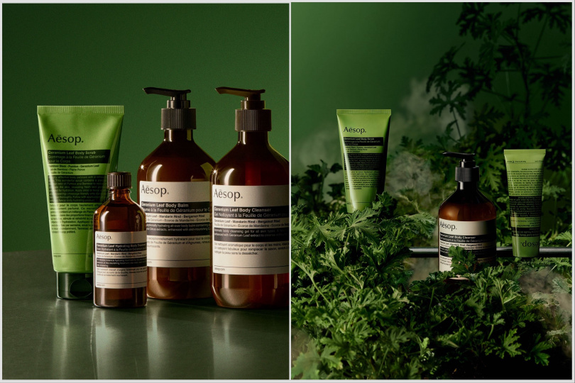 Aesop 天竺葵身體系列(圖/品牌提供)