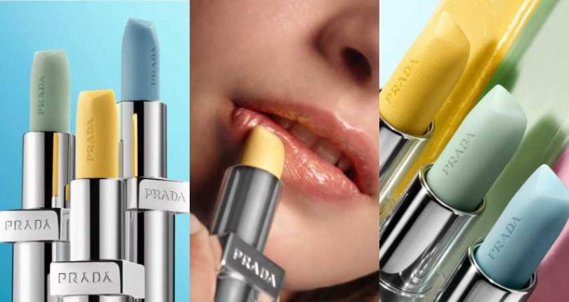PRADA 經典潤唇膏／1,550元（圖／取自 pradabeauty IG）