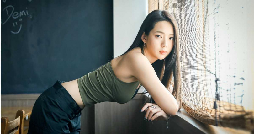 花了兩三年的時間，曾薀帆漸漸回到原本的身材。（圖／侯世駿攝）