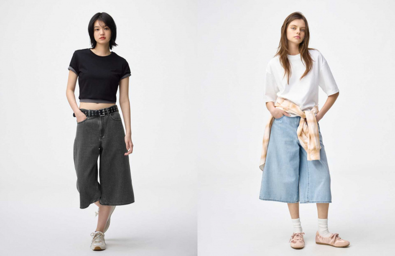 GU女裝Jorts牛仔短褲／原價890元、限定價格590元（圖／品牌提供）