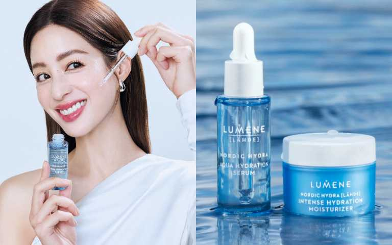 Lumene 露明研 極地深層補水精華(極地小藍瓶) 30ml/1,250元、極地長效鎖水乳霜(極地面霜)50ml/1,290元(圖/品牌提供)