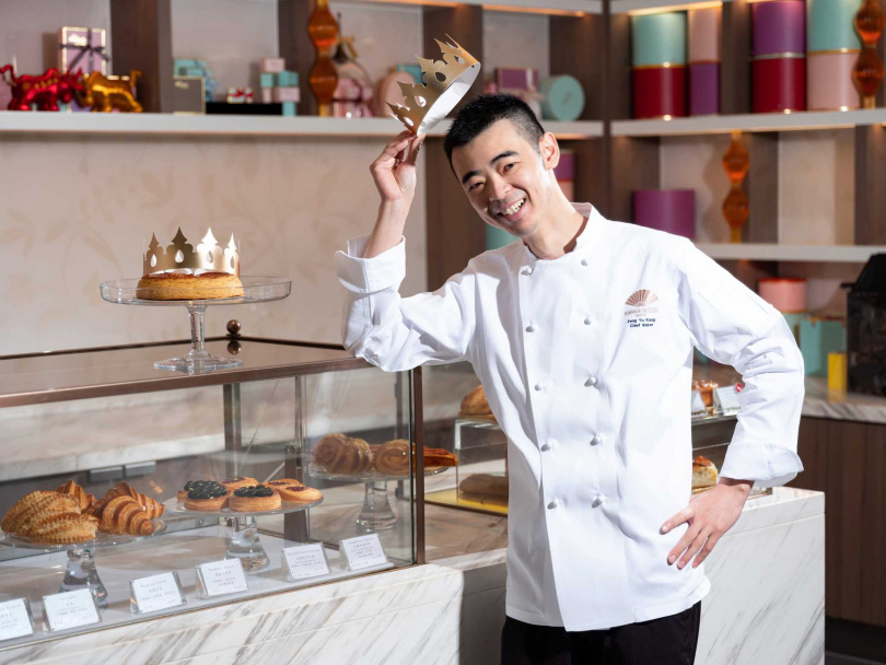 第二屆國王派冠軍得主台北文華東方酒店烘焙主廚康豐柚。