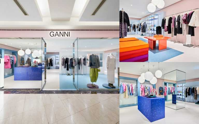 GANNI微風復興是GANNI全台首間品牌形象店。（圖／品牌提供）