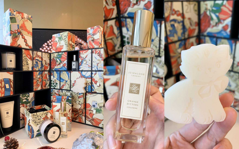 Jo Malone London璀璨復古派對倒數月曆／17,400元（圖／吳雅鈴攝）