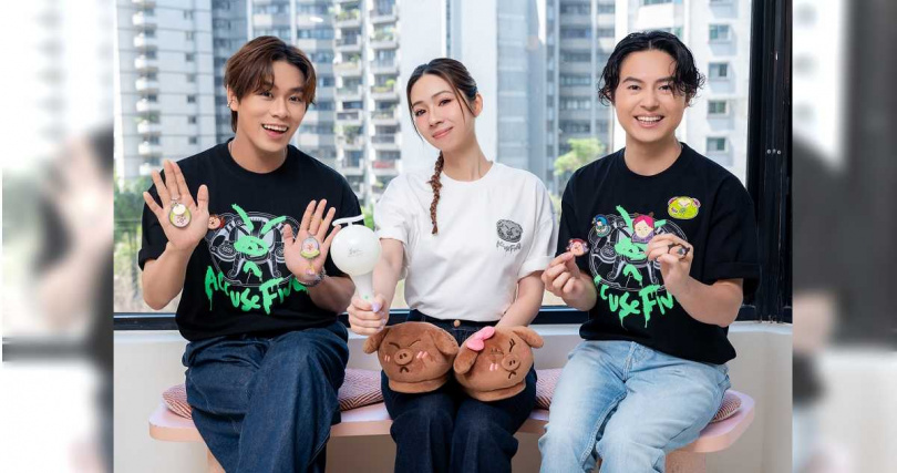 告五人親自參與周邊設計監修。(圖/相信音樂提供)