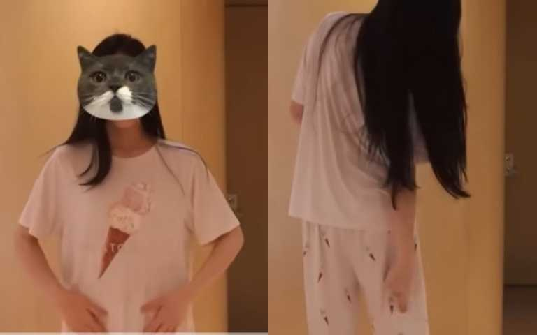 拍打雙側髀窩(腹股溝)和拍打雙側膕窩(膝窩)。(圖/取自lily vlog)