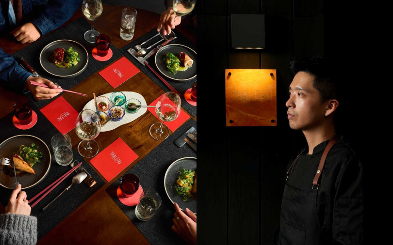 榮獲2025《米其林指南》必比登推介的TABLEAU by Craig Yang,11月份起推出全新主題菜單。(圖/業者提供)