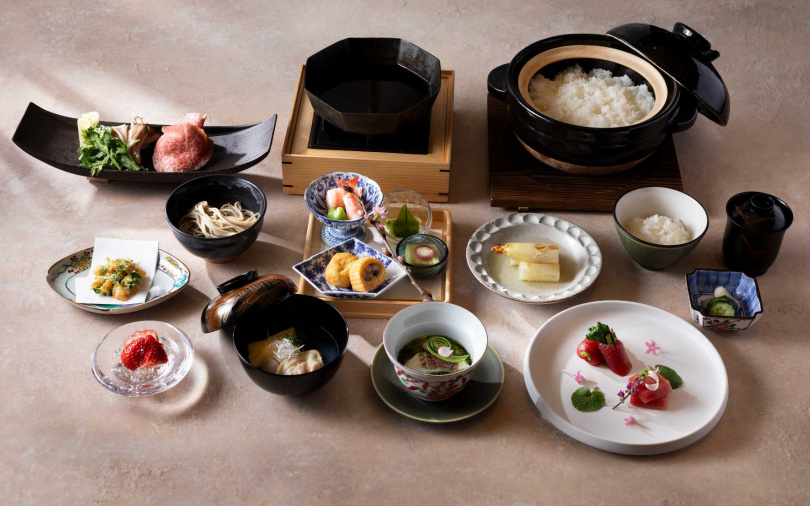 壺中庵料理示意圖。(©八芳園)