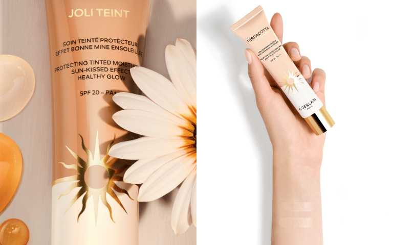 提洛可美肌裸膚霜的包裝延續現代化的經典太陽標誌,象徵清新透亮的妝感。(圖/品牌提供)