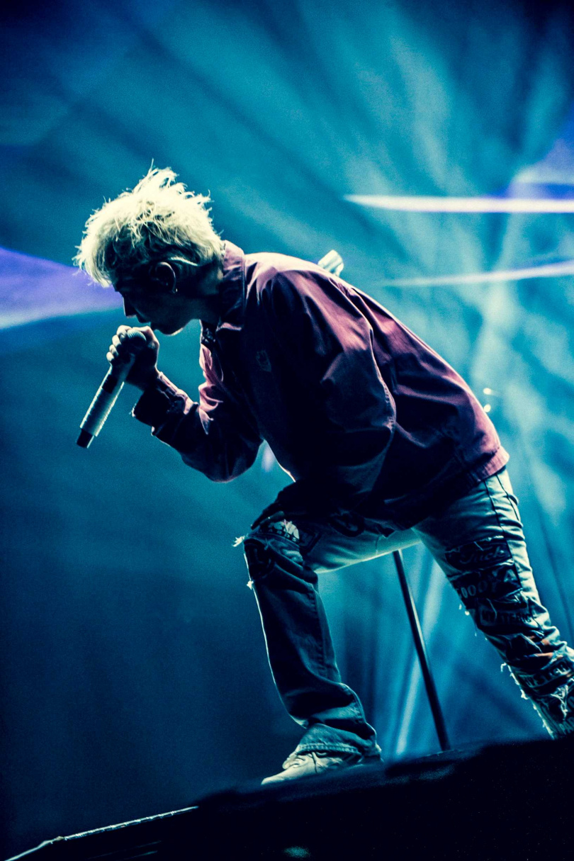 主唱Taka感動眼眶泛紅。（圖／KKLIVE提供）