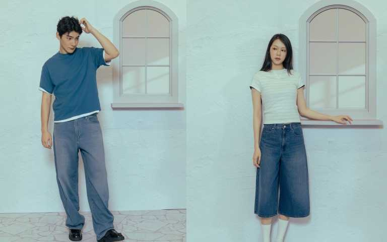 UNIQLO Summer Essentials夏日必備高品質T恤新色堆疊，開啟繽紛穿搭靈感（圖／品牌提供）