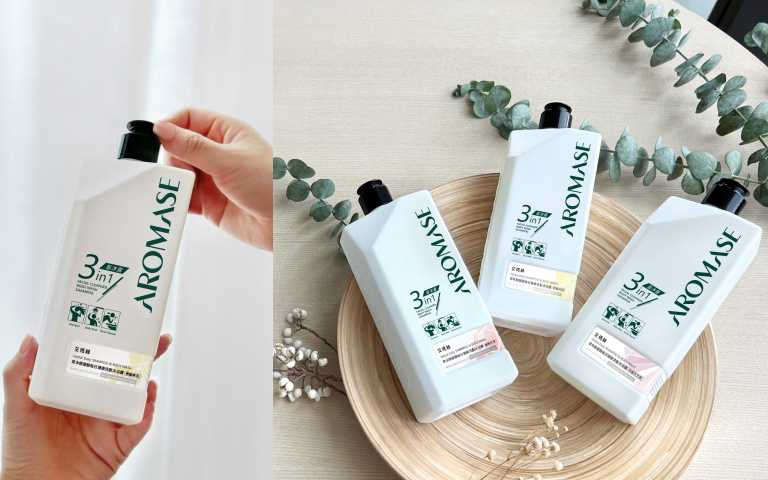 草本頭皮養護品牌AROMASE艾瑪絲推出全新三款香氣的「每日健康洗髮沐浴露」（圖／品牌提供）
