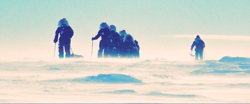 楊力州新作《無邊》紀錄南極長征隊的自我省思與反芻。（圖／金馬影展提供）