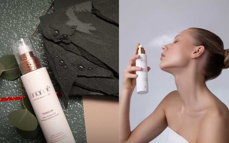 品牌最熱賣的金萃緊緻醒膚露隨時都可以補充使用，非常保濕，也可以加在品牌其他品項，像是美容油、面膜中。ananné金萃緊緻醒膚露 150ml/1,680元。（圖／品牌提供）