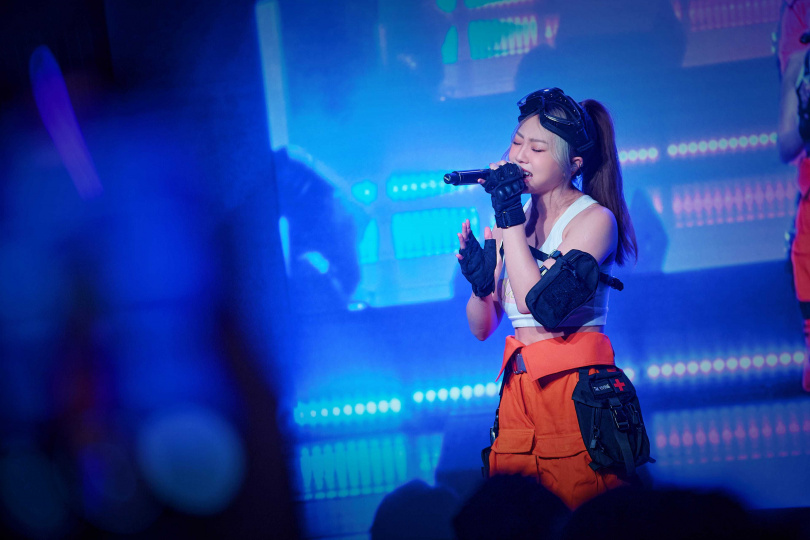 艾薇現場表演近半小時。（圖／FranPunk提供）