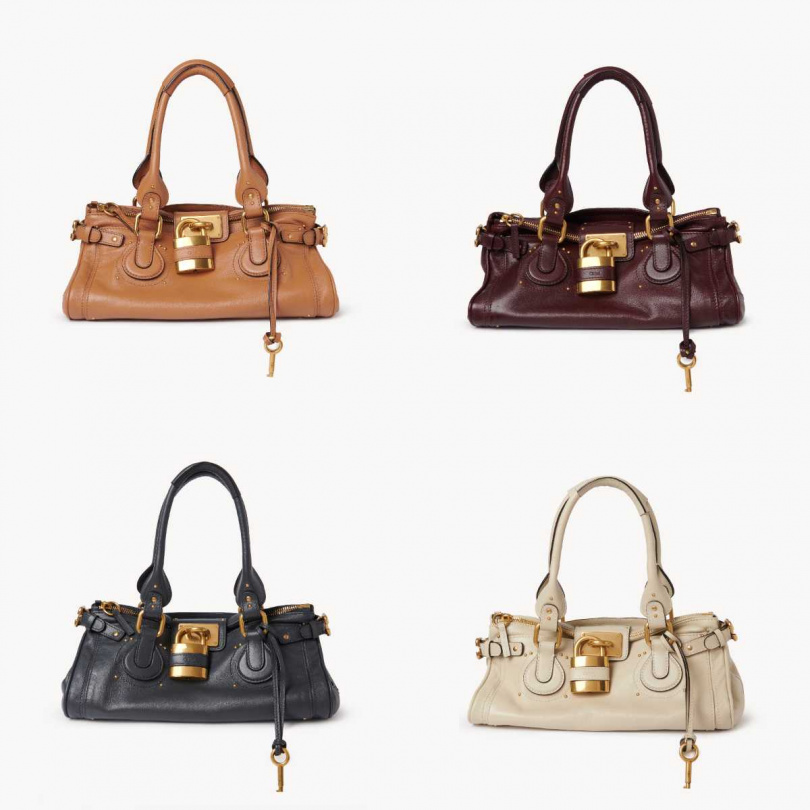 CHLOÉ PADDINGTON鎖頭包/89,900元(圖/品牌提供)