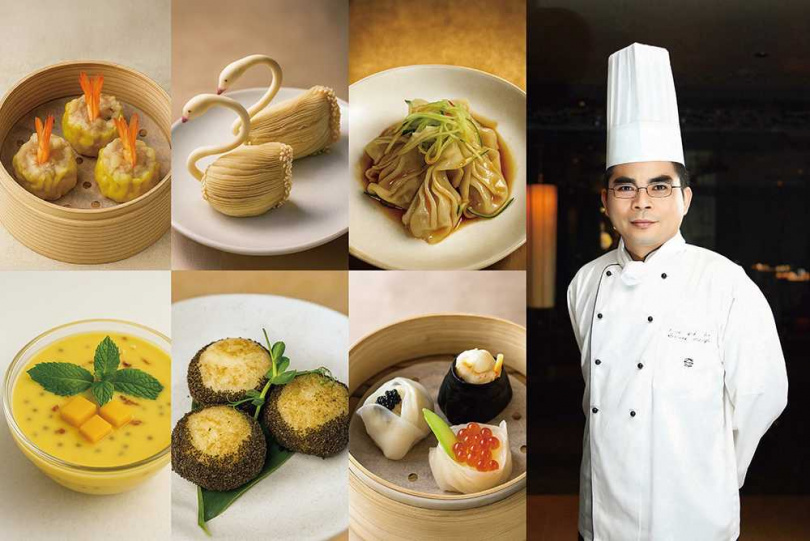 粵點名廚港陳崑裕客座台南遠東香格里拉「醉月樓」，為南台灣饕客獻上「星級粵點・八味匠心」的饗宴。（圖／台南遠東香格里拉飯店提供）