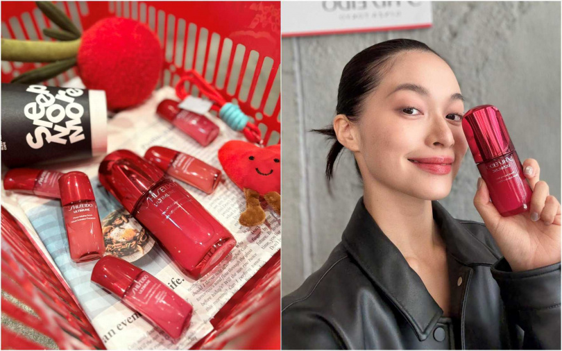 如果覺得體驗完小紅瓶想直接入手？小編搶先偷偷告訴妳今年周慶檔期將有小紅瓶買50送50的超值排隊組！買紅妍山茶花修護精華露50ml就送紅妍山茶花修護精華露10ml x5，優惠價4,350元，因為是周慶開打首四日的限定組合，建議先打到櫃上詢問才保險。（圖／吳雅鈴攝）