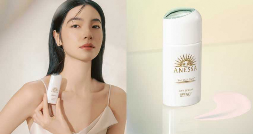 安耐曬 濾鏡美顏日間防護精華 30ml／1,100元（圖／品牌提供）