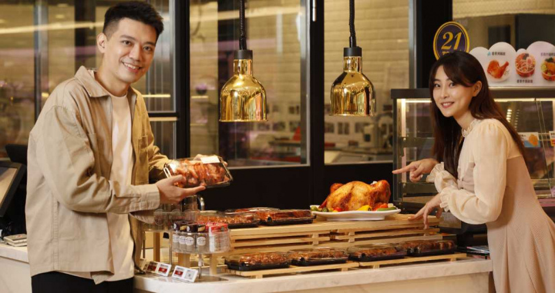 101旗艦店供應21世紀美味直送餐盒，讓上班族午間飯點時刻也能快速充飢（圖／Mia C'bon提供）