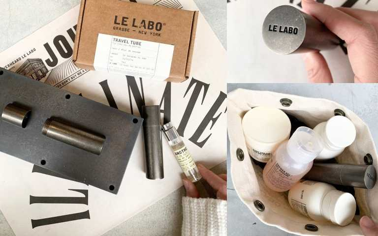 Le Labo旅行用淡香精外殼／2,550元  既然是Le Labo出品，質感當然非常好！算是旅行瓶身也絲毫不馬虎。（圖／吳雅鈴攝）