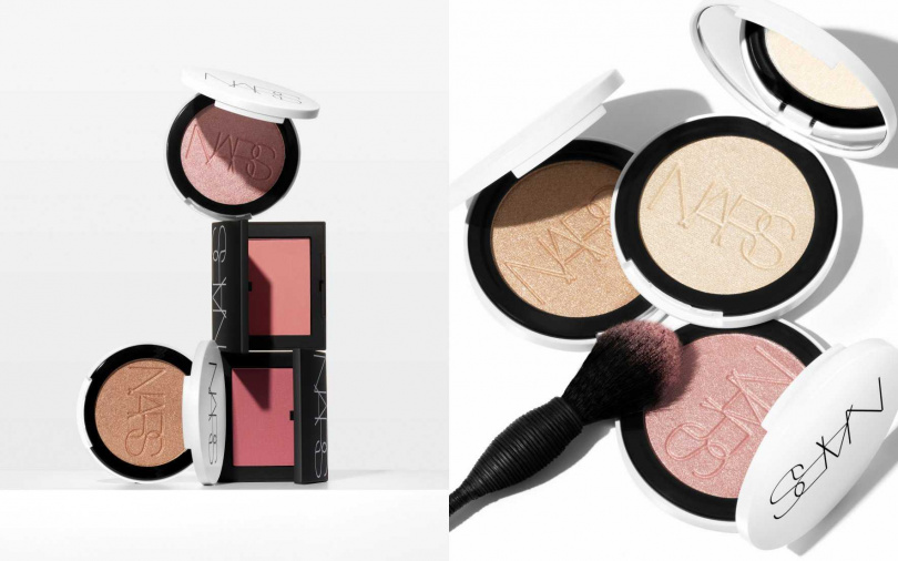 現在買裸光幻閃亮采餅+炫色腮紅，即贈迷你歌舞伎腮紅刷。（圖／品牌提供）