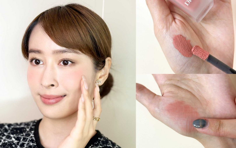 空氣感慕斯質地，輕盈貼膚不黏膩。（圖／吳雅鈴攝）