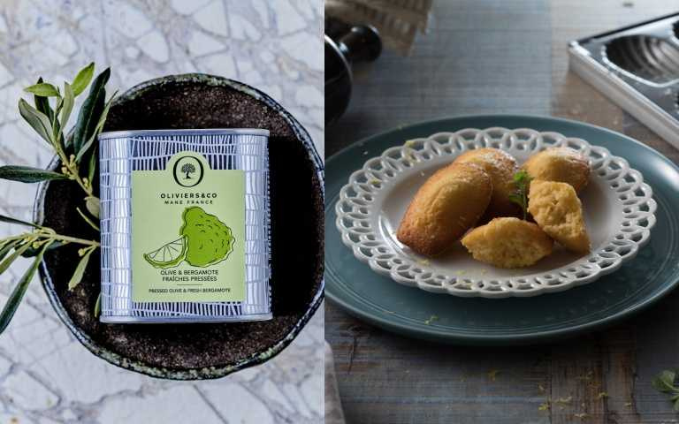 O&CO. × 某某甜點 檸檬橄欖油瑪德蓮(圖/品牌提供)