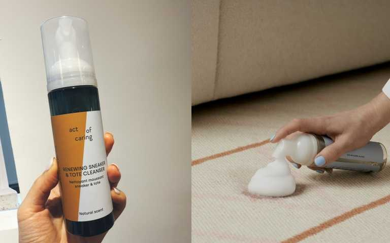 Act of Caring 織品泡沫去污劑 150ml / 980元。(圖/品牌提供、黃筱婷攝)