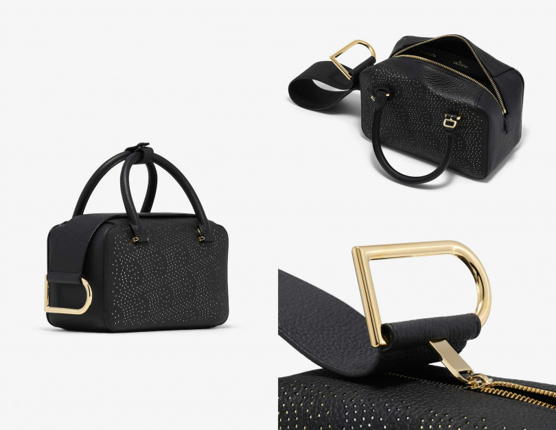 Delvaux Cool Box Mini Mirage 黑色／價格店洽（圖／品牌提供）