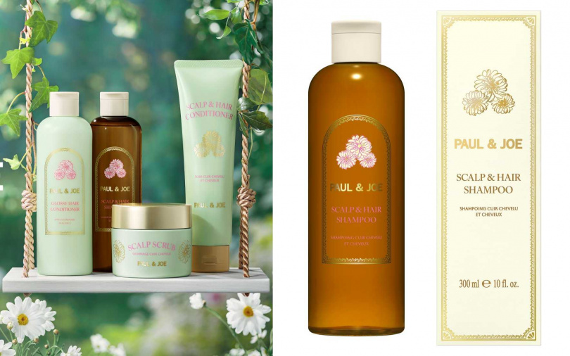 PAUL&JOE凡爾賽花園淨化洗髮露300ml/870元(圖/品牌提供)