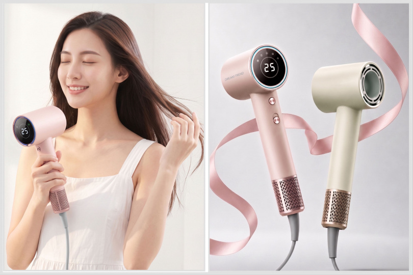 凱夢溫控國際電壓等離子吹風機/2,980元(圖/品牌提供)