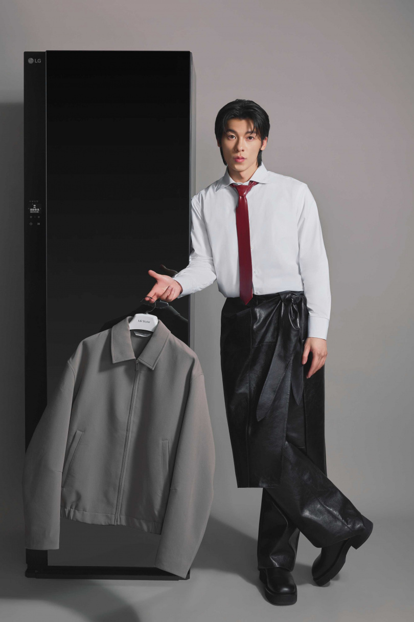 許光漢也曾因雨天濕衣與換季難題感到困擾。（圖／LG提供）
