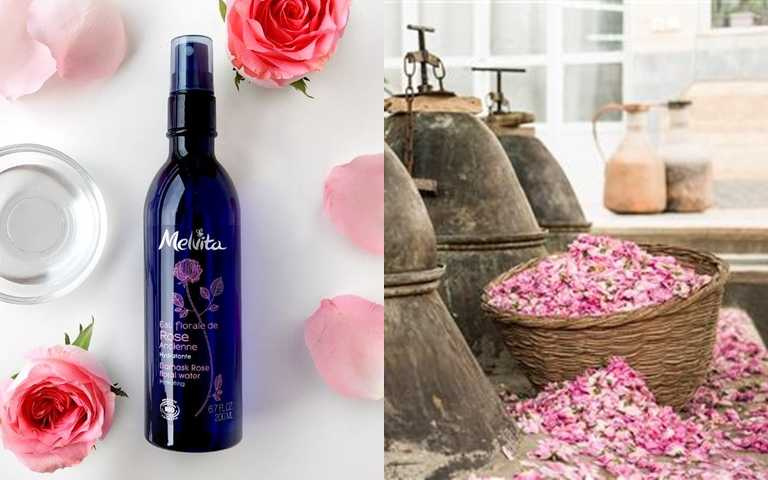 小編個人用光了不知道幾瓶的Melvita玫瑰花粹就添加了99%有機玫瑰活性成分與高含量精油，所以能夠快速穩定肌膚油水平衡。(圖／品牌提供)